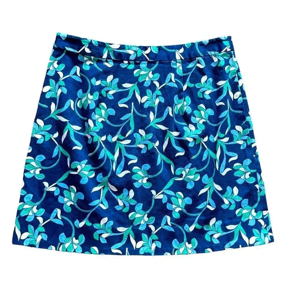 Draper James Graceland Floral Preppy Feminine Casual A-Line Skirt Size 4 - Picture 4 of 7